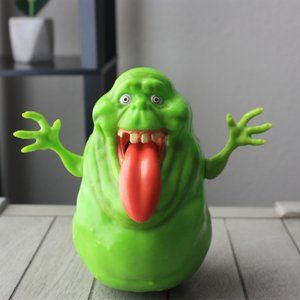 GHOSTBUSTERS SLIMER PULL AND HOLD TONGUE FIGURE